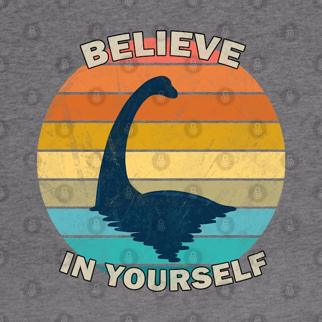 Loch Ness Monster - Believe in yourself by valentinahramov